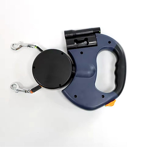 Green Paw Dual Retractable Dog Leash